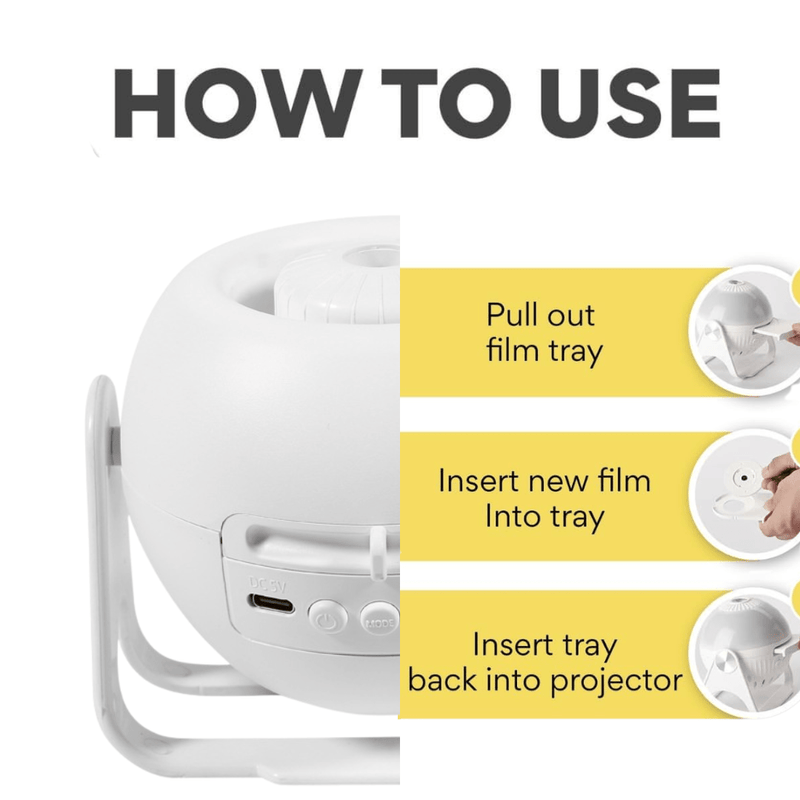(GIFTING OFFER) Godisabove Bible Verse Projector (6 Free Scripture Discs Included)