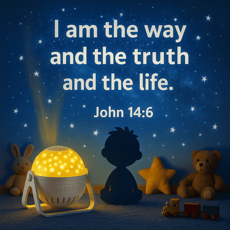(GIFTING OFFER) Godisabove Bible Verse Projector (6 Free Scripture Discs Included)