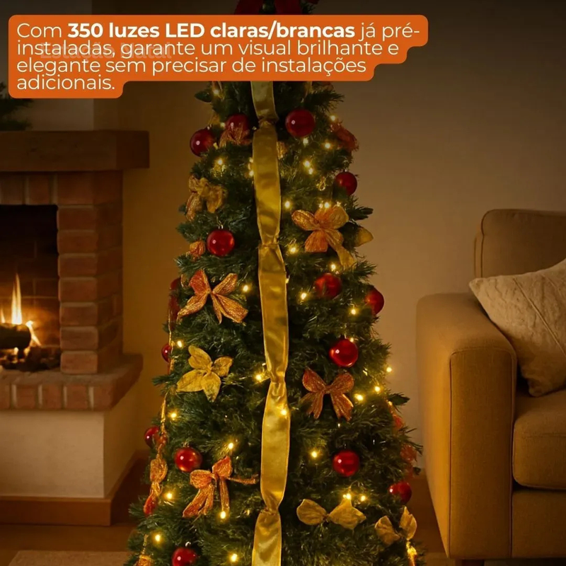 Árvore Encanto Real - Árvore de Natal Premium Montável