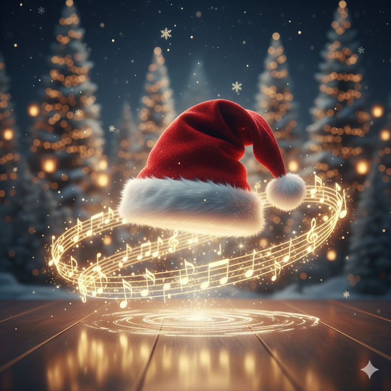 Gorro Maluco do Papai Noel - Dança, Toca e Espalha Risadas + Brinde Exclusivo